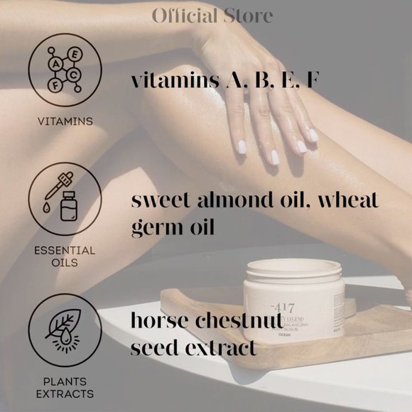 Serenity Legend - Aromatic Balancing Body Scrub, Dead Sea Mineral Scrub 450g - Picture 10 of 11